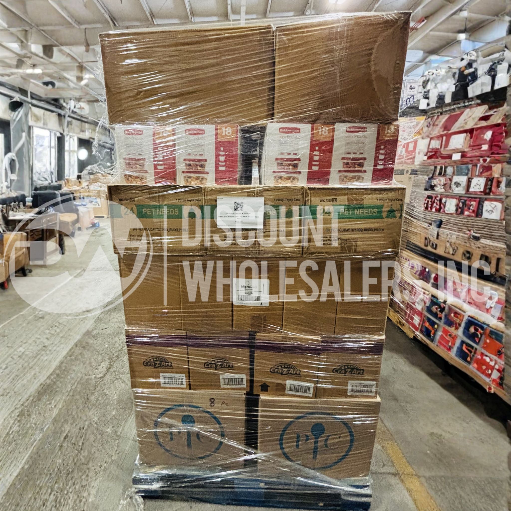 Assorted Dwi Case Pack Pallet (Unmanifested)