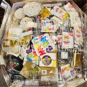 ASSORTED PARTY SUPPLIES (300 Pcs Per Pallet)