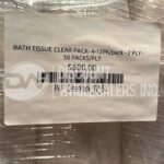 Bath Tissue Clear Pack-4-12pk-2 Ply (50 Packs Per Pallet) 5