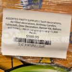 ASSORTED PARTY SUPPLIES (300 Pcs Per Pallet) 6