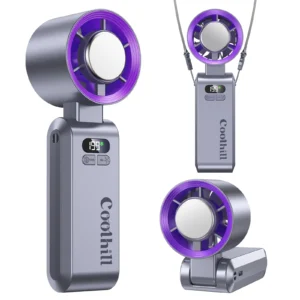 [Warehouse Direct Clearance] CoolHill Foldable High-Speed Handheld Fan + FREE Shipping!