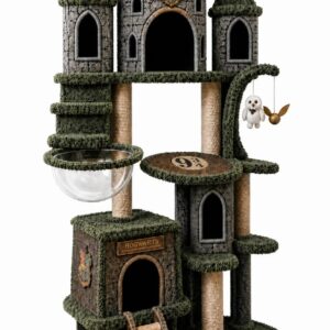 MeowGwarts Magic Castle Cat Tower - Hogwarts | 68" Tall | Warehouse Direct | Free US Shipping