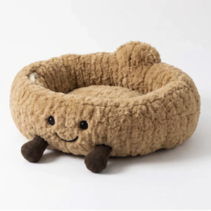 Giant Peanut Pup Bed | 100x80cm | Free US Shipping
