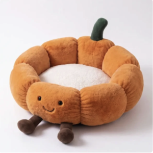 Giant Pumpkin Pup Bed | 100x80cm | Free US Shipping